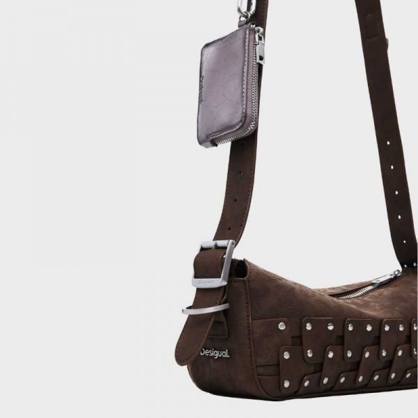 Desigual - Sac bandoulière marron... Desigual - Sac bandoulière marron...