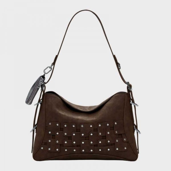 Desigual - Sac porté épaule marron... Desigual - Sac porté épaule marron...