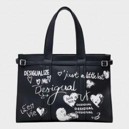 Desigual - Sac cabas noir...