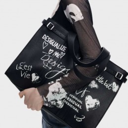 Desigual - Sac cabas noir... 2