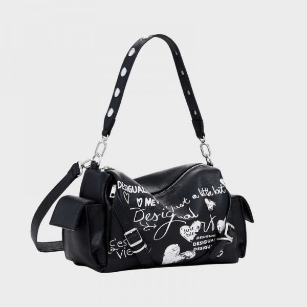 Desigual - Sac bandoulière noir... Desigual - Sac bandoulière noir...