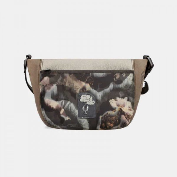 Anekke - Sac bandoulière ovale Real...