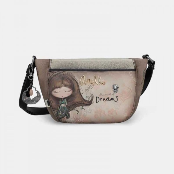 Anekke - Sac bandoulière ovale Real...