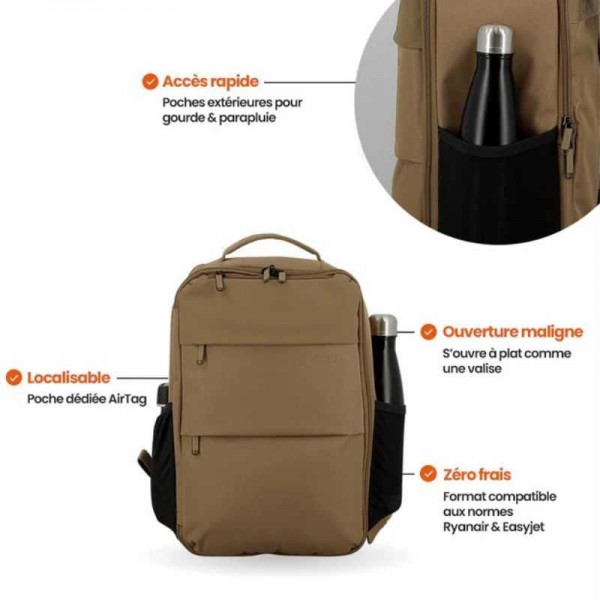 Jump - Sac à dos cabine 40x25x20cm... Jump - Sac à dos cabine 40x25x20cm...