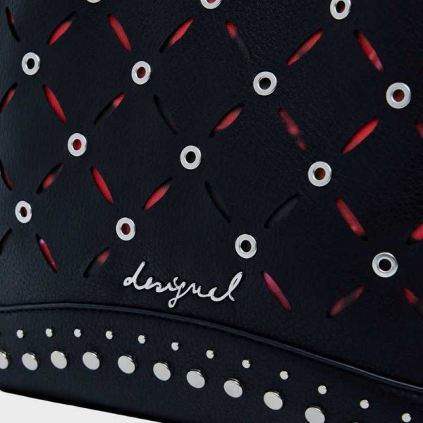 Desigual - Sac à dos ajouré avec...