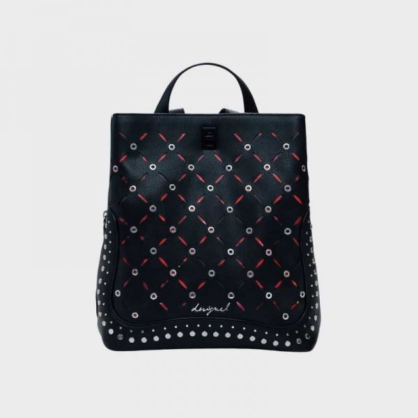 Desigual - Sac à dos ajouré avec...