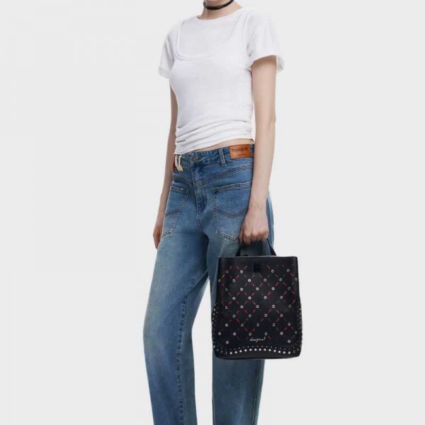 Desigual - Sac à dos ajouré avec...