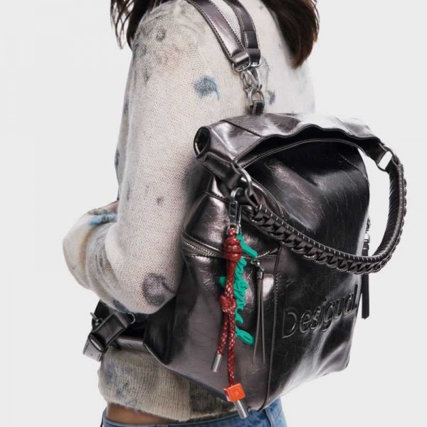 Desigual - Sac à dos métallisé 25wawkp28