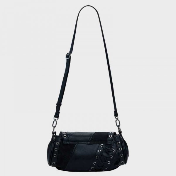 Desigual - Sac bandoulière noir...