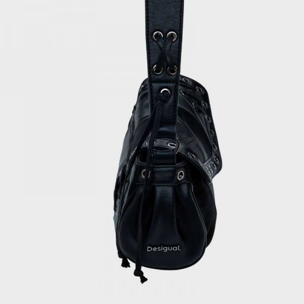 Desigual - Sac bandoulière noir...