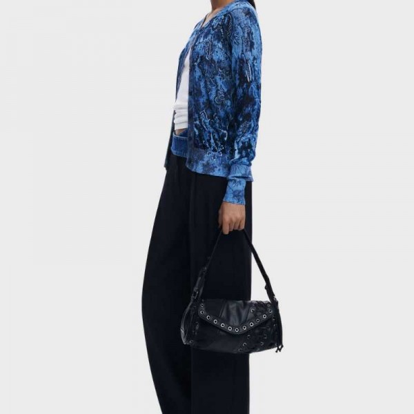 Desigual - Sac bandoulière noir...