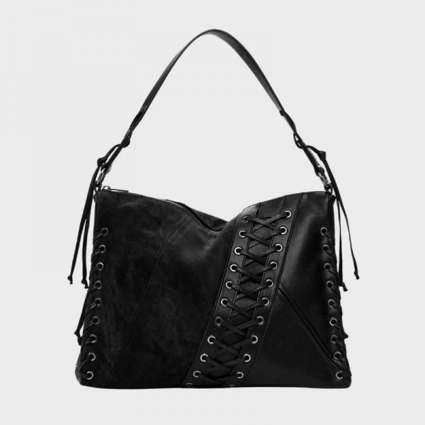 Desigual - Sac porté épaule noir...