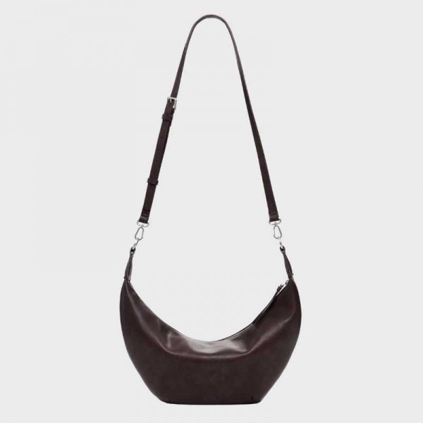 Desigual - Sac porté épaule marron...