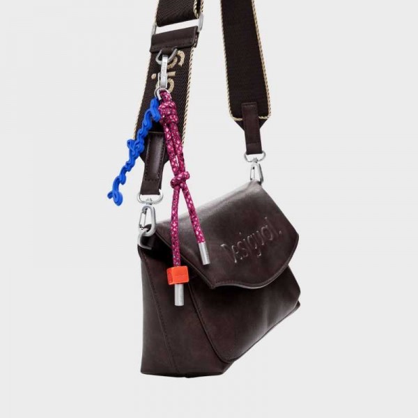 Desigual - Sac bandoulière marron...