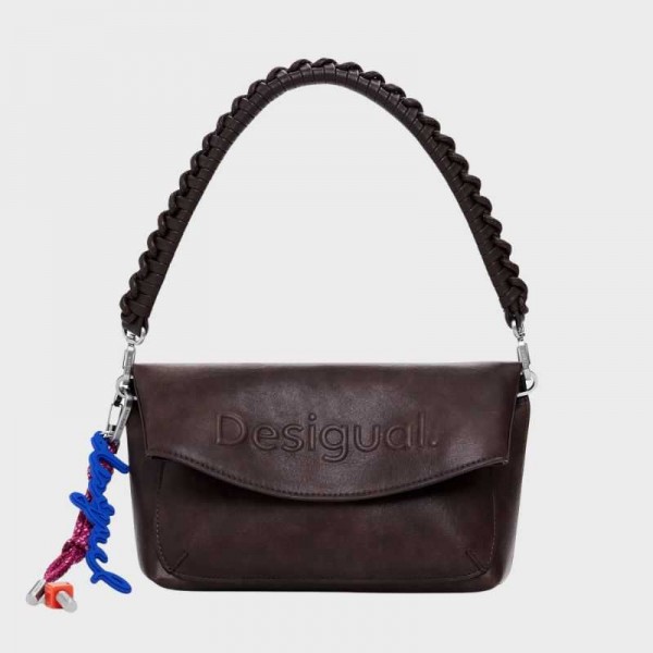 Desigual - Sac bandoulière marron...