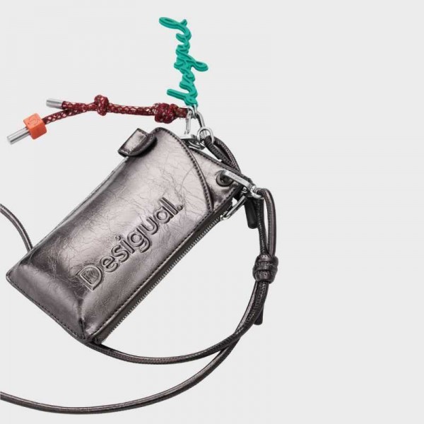 Desigual - Porte téléphone métallisé...