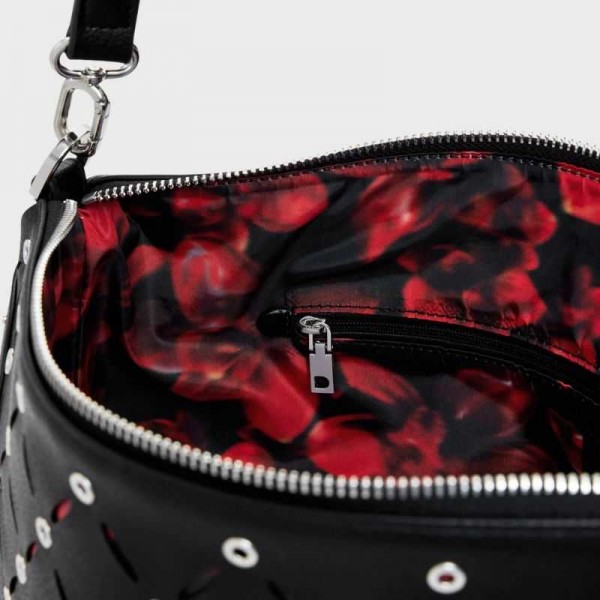 Desigual - Sac porté épaule clouté...