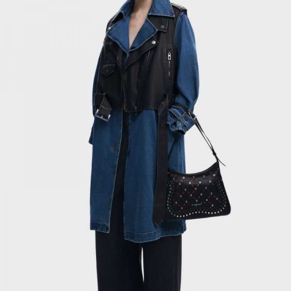 Desigual - Sac bandoulière noir...