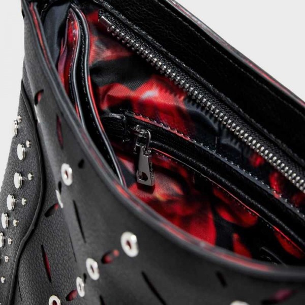 Desigual - Sac bandoulière noir...
