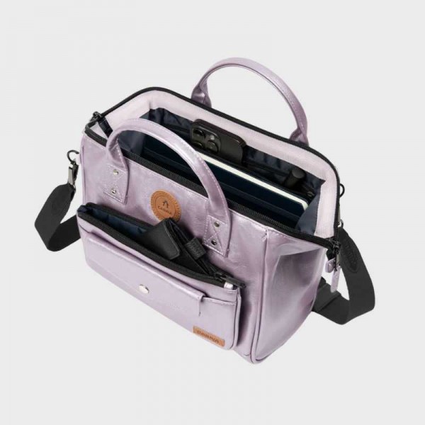 Cabaïa - Sac bandoulière irisé Cross...