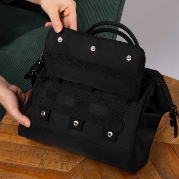 Cabaïa - Sac bandoulière velours...