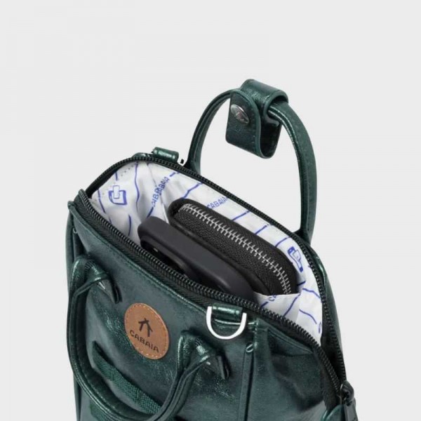 Cabaïa - Mini sac bandoulière irisé...