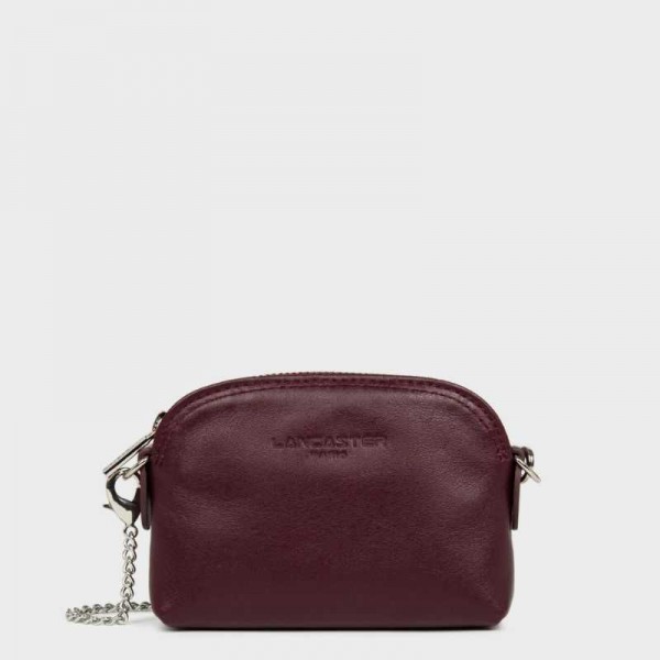 Lancaster - Porte monnaie zippé rond...