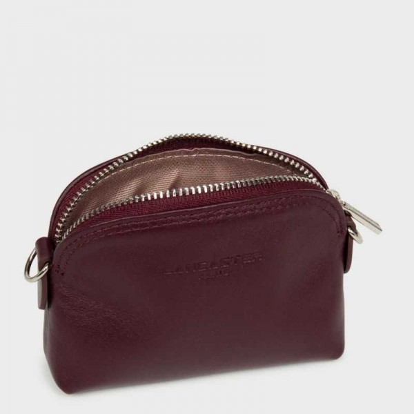 Lancaster - Porte monnaie zippé rond...