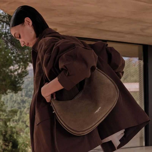 Lancaster - Sac bandoulière en cuir...