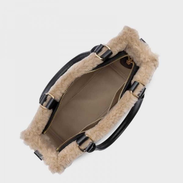 Lancaster - Sac à main moumoute 518-055