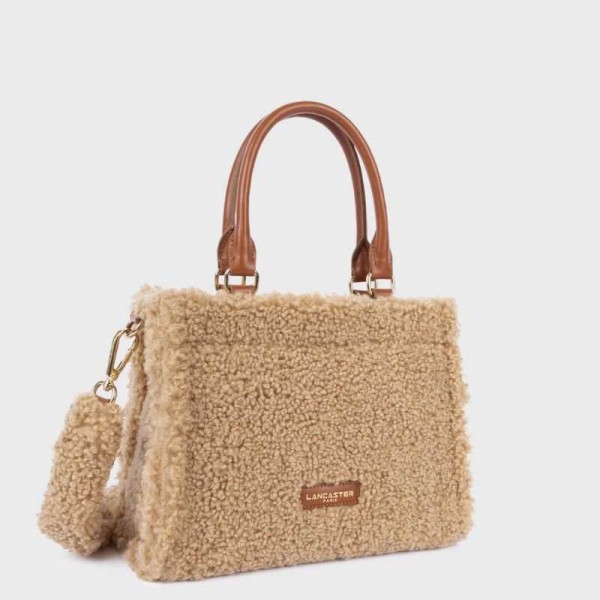 Lancaster - Sac à main moumoute 518-055