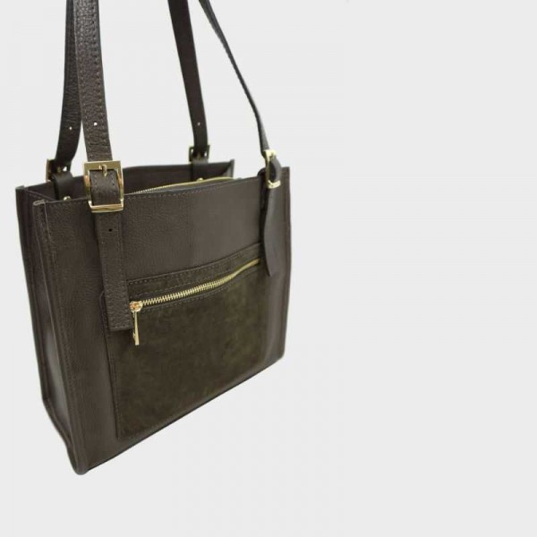 Anais - Sac porté épaule en cuir 76054