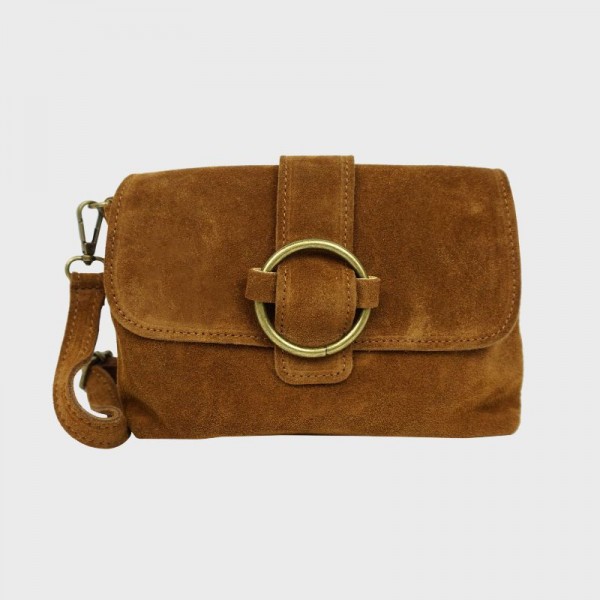 Anais - Sac bandoulière en croûte de...