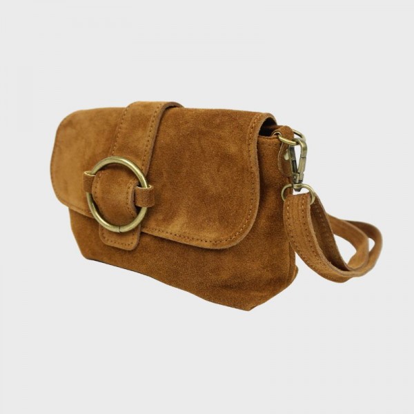 Anais - Sac bandoulière en croûte de...