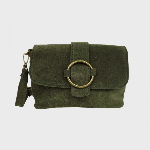 Anais - Sac bandoulière en croûte de...