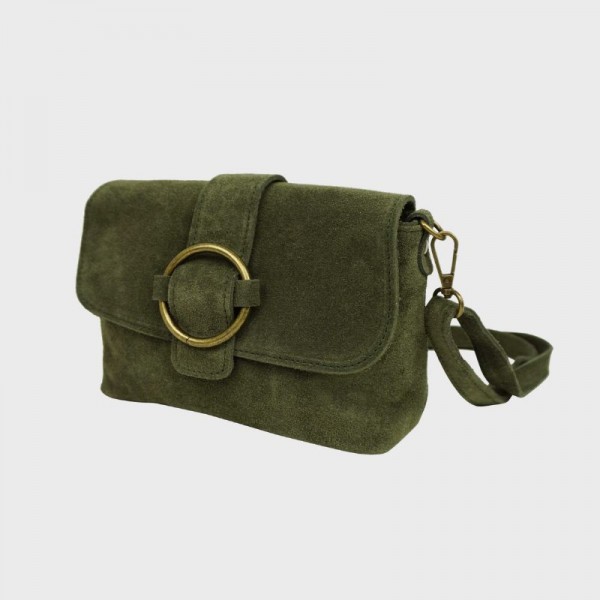 Anais - Sac bandoulière en croûte de...