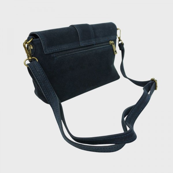 Anais - Sac bandoulière en croûte de...