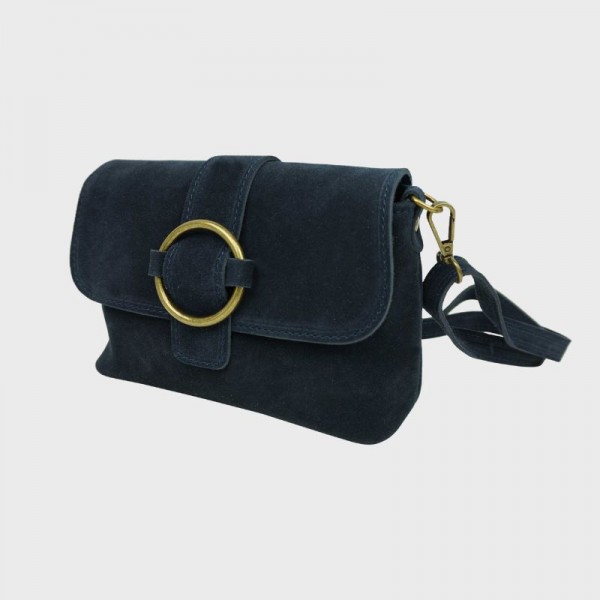 Anais - Sac bandoulière en croûte de...