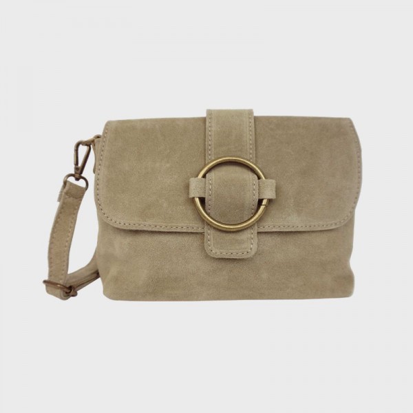 Anais - Sac bandoulière en croûte de...