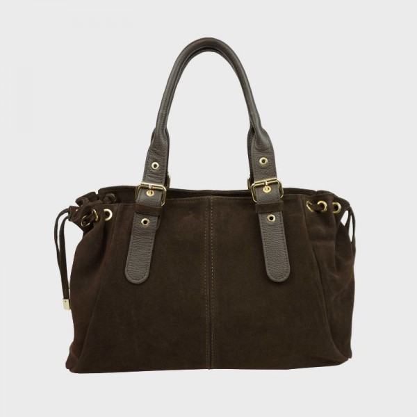 Anais - Grand sac à main en croûte de...