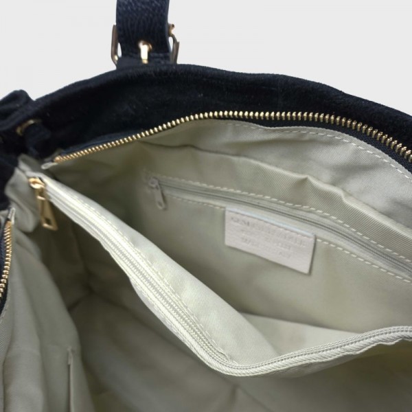 Anais - Grand sac à main en croûte de...