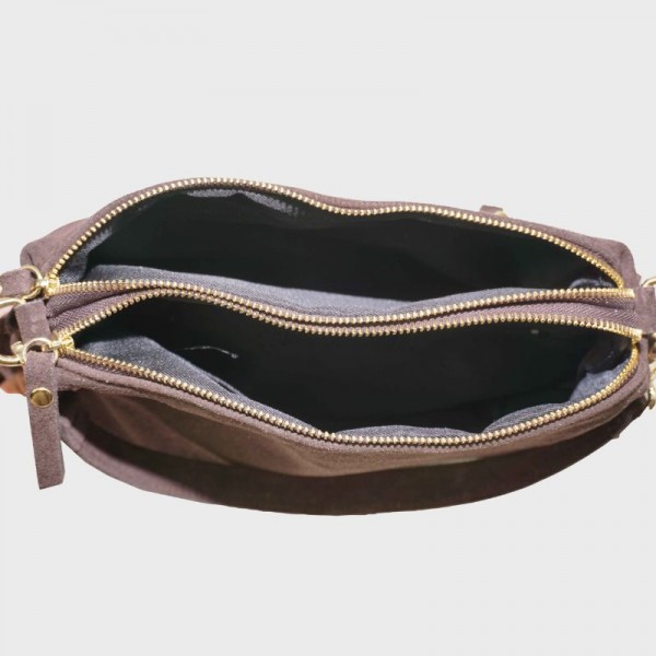 Anais - Sac porté épaule en croûte de...