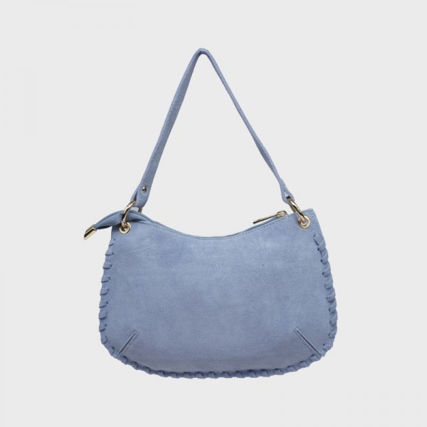 Anais - Sac bandoulière clouté et...