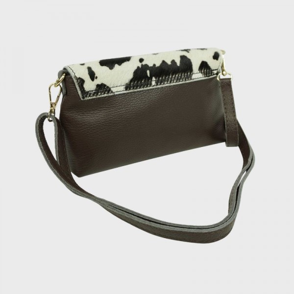 Anais - Petite pochette en cuir avec...