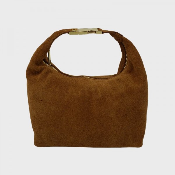 Anais - Sac à main en croûte de cuir...