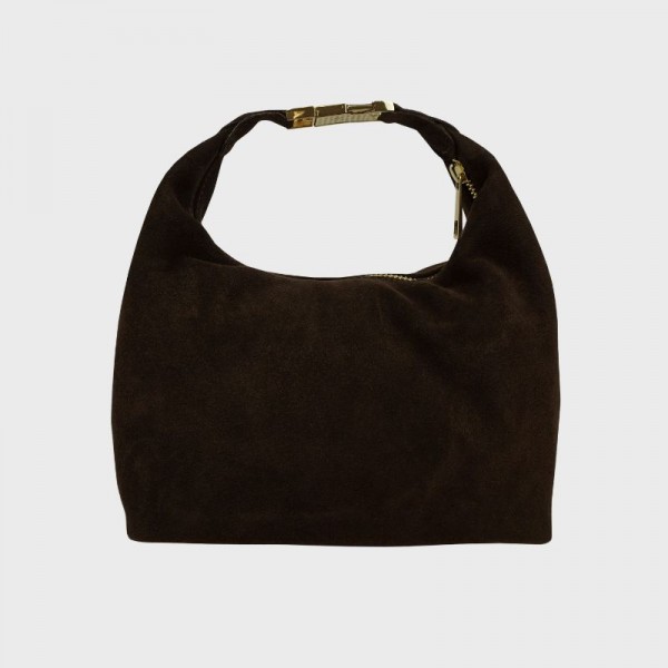 Anais - Sac à main en croûte de cuir...