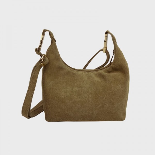 Anais - Sac à main en croûte de cuir...