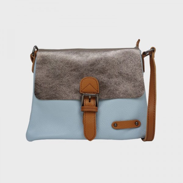 Anais - Sac porté épaule cuir avec...