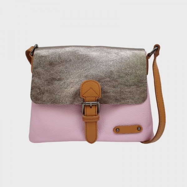 Anais - Sac porté épaule cuir avec...