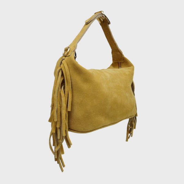 Anais - Sac à main en croûte de cuir...